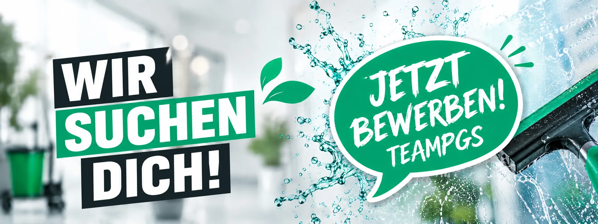 Wir suchen dich! Jetzt bewerben! TEAMPGS